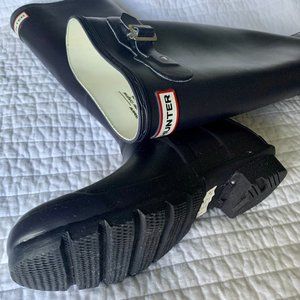 Hunter Tall Rain Boots, Aubergine Purple, Women 8